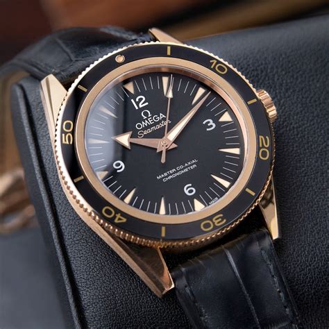 omega seamaster 300 rose gold